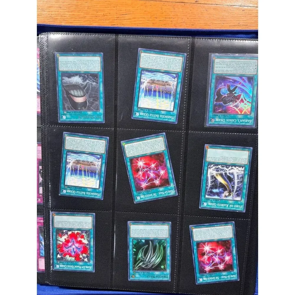 Yu-Gi-Oh! TCG Card Collection Binder Lot Marincess Shark WATER 100+ Cards